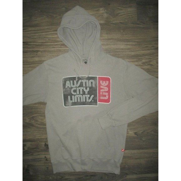 Austin City Limits  SweatShirt Hoodie LARGE Waffle - Picture 1 of 4